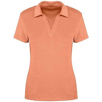 Native Spirit Womens/Ladies Terry Towel Polo Shirt