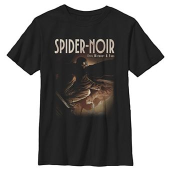 Boys 6-20 Marvel Spider-Noir Eyes Without A Face Graphic Tee