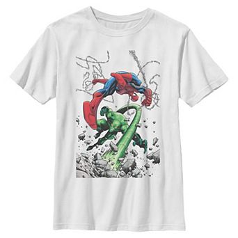 Boys 6-20 Marvel Spider-Man Fight Graphic Tee
