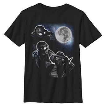 Boys 6-20 Marvel Spider-Noir Under The Moon Graphic Tee