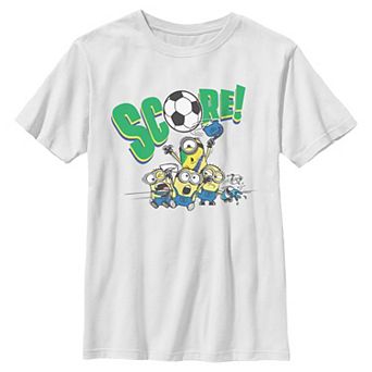 Boys 6-20 Despicable Me Minions Score! Graphic Tee