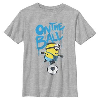 Boys 6-20 Despicable Me Minions On The Ball Graphic Tee