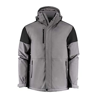 Printer Mens Padded Soft Shell Jacket