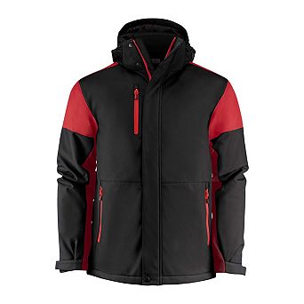 Printer Mens Padded Soft Shell Jacket