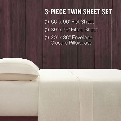 Champion® Elastic Logo Microfiber Sheet Set