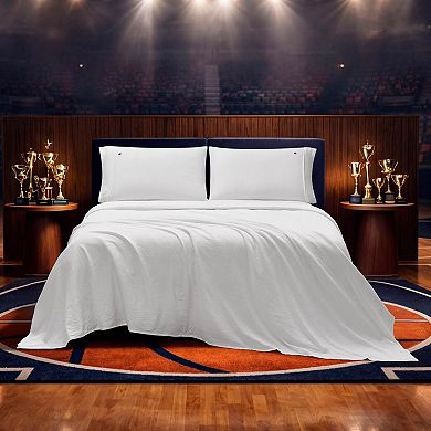 Champion® Embroidery Patch Microfiber Sheet Set