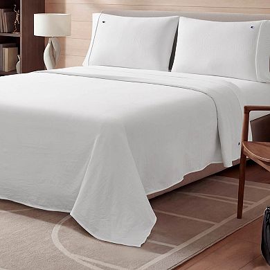 Champion® Embroidery Patch Microfiber Sheet Set