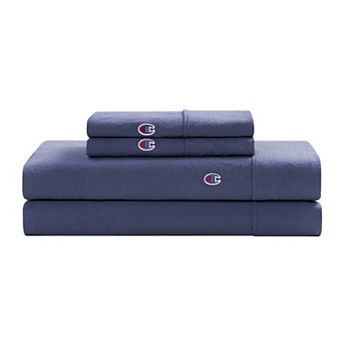 Champion® Embroidery Patch Microfiber Sheet Set