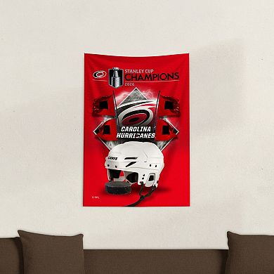 Carolina Hurricanes 2026 Stanley Cup Champions Strive Tapestry