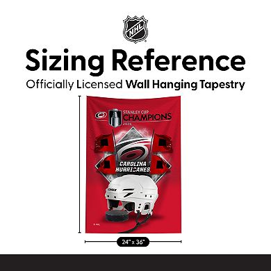 Carolina Hurricanes 2026 Stanley Cup Champions Strive Tapestry