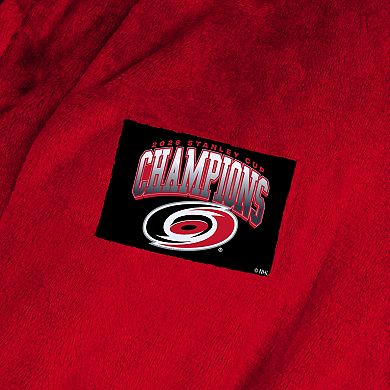 Carolina Hurricanes 2026 Stanley Cup Champions Red Passage Silk Touch Robe
