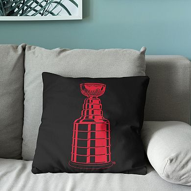 Carolina Hurricanes 2026 Stanley Cup Champions Hardline Throw Pillow