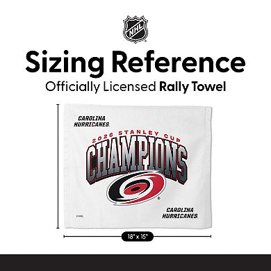 Carolina Hurricanes 2026 Stanley Cup Champions Chanter Rally Towel