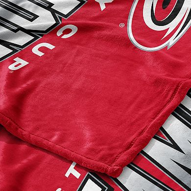 Carolina Hurricanes 2026 Stanley Cup Champions Ripper Silk Touch Throw Blanket