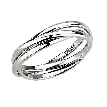 Alamode Banded Band Ring