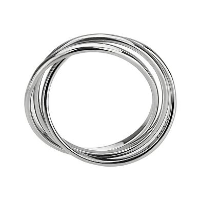Alamode Banded Band Ring