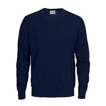 Printer Mens Forehand Knitted V Neck Sweatshirt