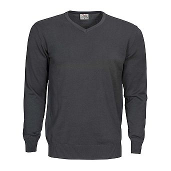 Printer Mens Forehand Knitted V Neck Sweatshirt