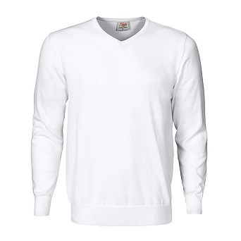 Printer Mens Forehand Knitted V Neck Sweatshirt