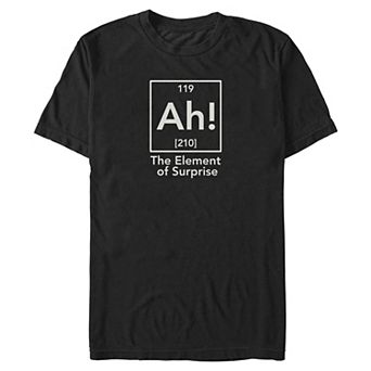 Big & Tall Ah! The Element Of Surprise Graphic Tee