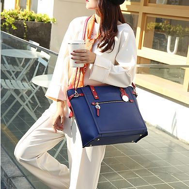 MKF Collection Andrys Tote Bag & Wallet Set