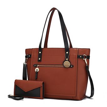 MKF Collection Andrys Tote Bag & Wallet Set