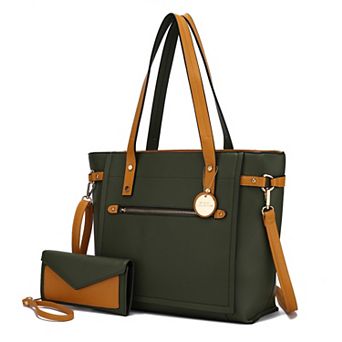 MKF Collection Andrys Tote Bag & Wallet Set