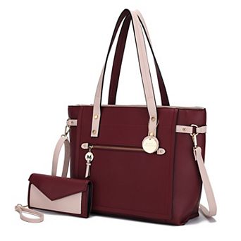 MKF Collection Andrys Tote Bag & Wallet Set