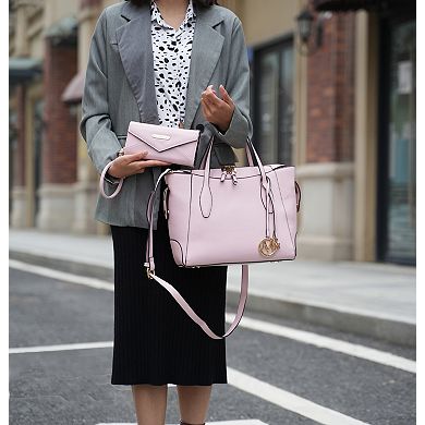 MKF Collection Bruna Faux Leather Tote Bag With Wallet