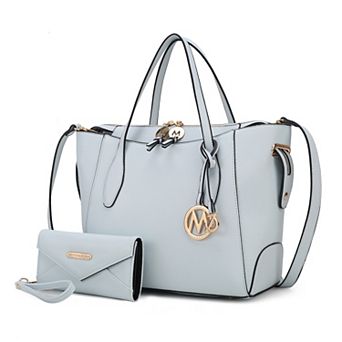 MKF Collection Bruna Faux Leather Tote Bag With Wallet