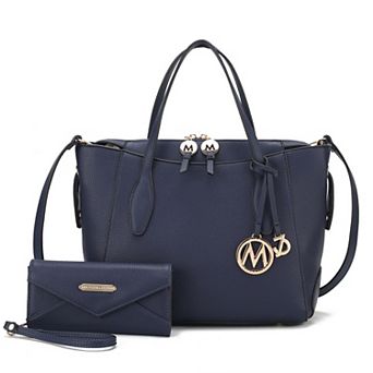 MKF Collection Bruna Faux Leather Tote Bag With Wallet