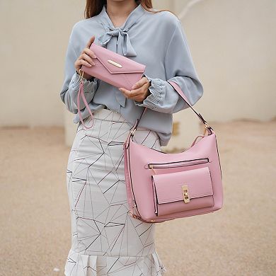 MKF Collection Clara Shoulder Bag With Wristlet Wallet