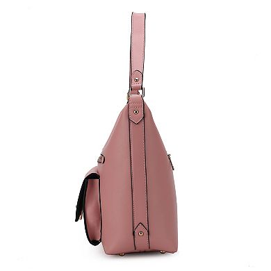 MKF Collection Clara Shoulder Bag With Wristlet Wallet