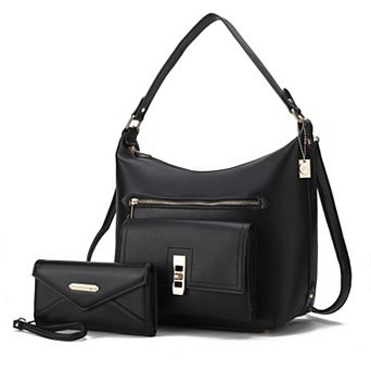 MKF Collection Clara Shoulder Bag With Wristlet Wallet