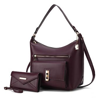 MKF Collection Clara Shoulder Bag With Wristlet Wallet