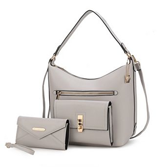 MKF Collection Clara Shoulder Bag With Wristlet Wallet