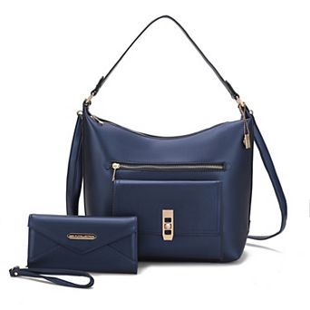 MKF Collection Clara Shoulder Bag With Wristlet Wallet