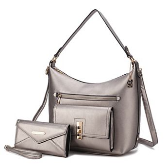 MKF Collection Clara Shoulder Bag With Wristlet Wallet