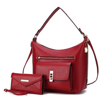 MKF Collection Clara Shoulder Bag With Wristlet Wallet