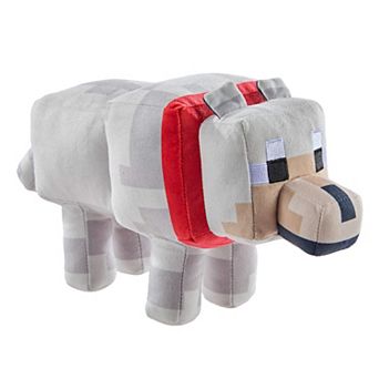 Mattel Minecraft Tamed Wolf 8-inch Soft Plush Toy
