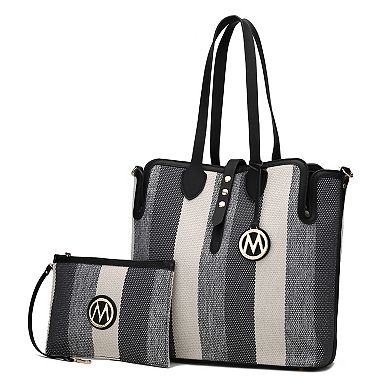 MKF Collection Juliana Oversized Tote Bag & Wristlet