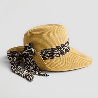 Women's Nine West Classic Flip Up Floppy Hat