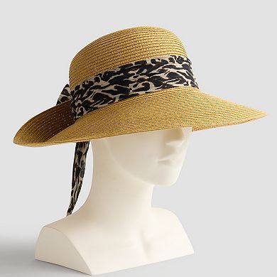 Women's Nine West Classic Flip Up Floppy Hat
