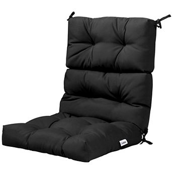 Costway 22'' x 44'' Indoor Outdoor Back Chair Cushion Tufted Pillow Patio Seating Pad