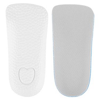 1 Pair Unisex Height Increase Insoles Height Boosters Arch Support Orthotic High Cushions