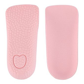 1 Pair Unisex Height Increase Insoles Height Boosters Arch Support Orthotic High Cushions