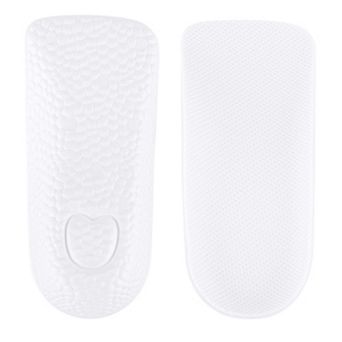 1 Pair Unisex Height Increase Insoles Height Boosters Arch Support Orthotic High Cushions