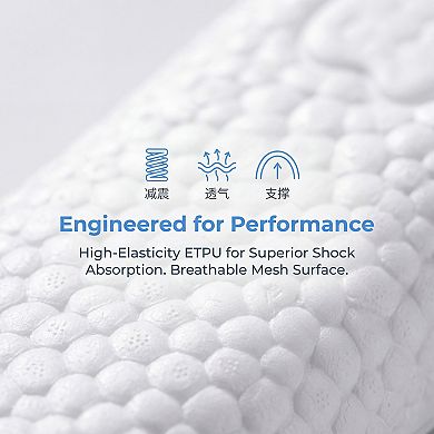 1 Pair Unisex Height Increase Insoles Height Boosters Arch Support Orthotic High Cushions