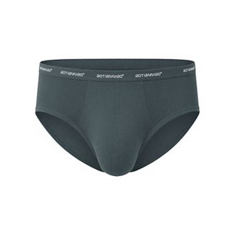 Men's Triangle Underwear Mid Waist Breathable Soft Comfort Daily Briefs