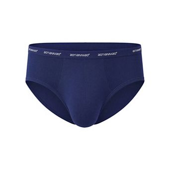 Men's Triangle Underwear Mid Waist Breathable Soft Comfort Daily Briefs